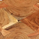 vidaXL Măsuță de cafea, 36 cm, 4 trunchiuri, lemn masiv de acacia vidaXL Măsuță de cafea, 36 cm, 4 trunchiuri, lemn masiv de acacia