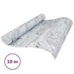 vidaXL Tapet 3D, aspect piatră gri deschis, 10x0,53 m, nețesut vidaXL Tapet 3D, aspect piatră gri deschis, 10x0,53 m, nețesut