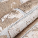 vidaXL Tapet 3D, model cărămidă, maro, 10x0,53 m, nețesut vidaXL Tapet 3D, model cărămidă, maro, 10x0,53 m, nețesut