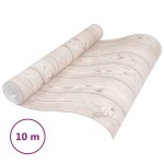 vidaXL Tapet 3D, model lemn, gri, 10x0,53 m, nețesut vidaXL Tapet 3D, model lemn, gri, 10x0,53 m, nețesut