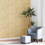 vidaXL Tapet 3D, model lemn, maro, 10x0,53 m, nețesut vidaXL Tapet 3D, model lemn, maro, 10x0,53 m, nețesut