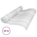 vidaXL Tapet 3D, model benzi, gri, 10x0,53 m, nețesut vidaXL Tapet 3D, model benzi, gri, 10x0,53 m, nețesut
