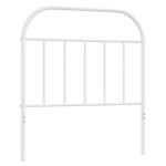 vidaXL Tăblie de pat metalică, alb, 80 cm vidaXL Tăblie de pat metalică, alb, 80 cm