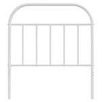 vidaXL Tăblie de pat metalică, alb, 80 cm vidaXL Tăblie de pat metalică, alb, 80 cm