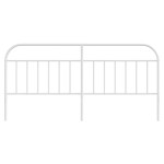 vidaXL Tăblie de pat metalică, alb, 200 cm vidaXL Tăblie de pat metalică, alb, 200 cm