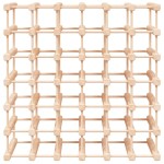 vidaXL Raft de vin pentru 42 sticle, 68,5x23x68,5 cm, lemn masiv pin