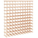 vidaXL Raft de vin pentru 120 sticle 112,5x23x123,5 cm lemn masiv pin vidaXL Raft de vin pentru 120 sticle 112,5x23x123,5 cm lemn masiv pin