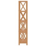 vidaXL Raft cu 5 niveluri, 80x30x146 cm, lemn masiv de stejar