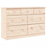vidaXL Comodă cu sertare ALTA, 112x35x73 cm, lemn masiv de pin vidaXL Comodă cu sertare ALTA, 112x35x73 cm, lemn masiv de pin
