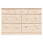vidaXL Comodă cu sertare ALTA, 112x35x73 cm, lemn masiv de pin vidaXL Comodă cu sertare ALTA, 112x35x73 cm, lemn masiv de pin