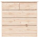 vidaXL Comodă cu sertare ALTA, 77x35x73 cm, lemn masiv de pin vidaXL Comodă cu sertare ALTA, 77x35x73 cm, lemn masiv de pin
