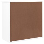 vidaXL Comodă cu sertare ALTA, alb, 77x35x73 cm, lemn masiv de pin vidaXL Comodă cu sertare ALTA, alb, 77x35x73 cm, lemn masiv de pin