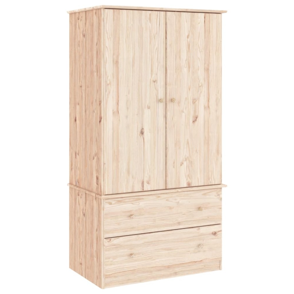 vidaXL Dulap „ALTA”, 90x55x170 cm, lemn masiv de pin