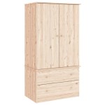 vidaXL Dulap „ALTA”, 90x55x170 cm, lemn masiv de pin vidaXL Dulap „ALTA”, 90x55x170 cm, lemn masiv de pin