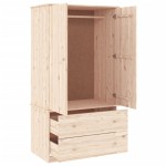 vidaXL Dulap „ALTA”, 90x55x170 cm, lemn masiv de pin vidaXL Dulap „ALTA”, 90x55x170 cm, lemn masiv de pin