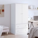 vidaXL Dulap „ALTA”, alb, 90x55x170 cm, lemn masiv de pin vidaXL Dulap „ALTA”, alb, 90x55x170 cm, lemn masiv de pin