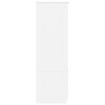 vidaXL Dulap „ALTA”, alb, 90x55x170 cm, lemn masiv de pin vidaXL Dulap „ALTA”, alb, 90x55x170 cm, lemn masiv de pin