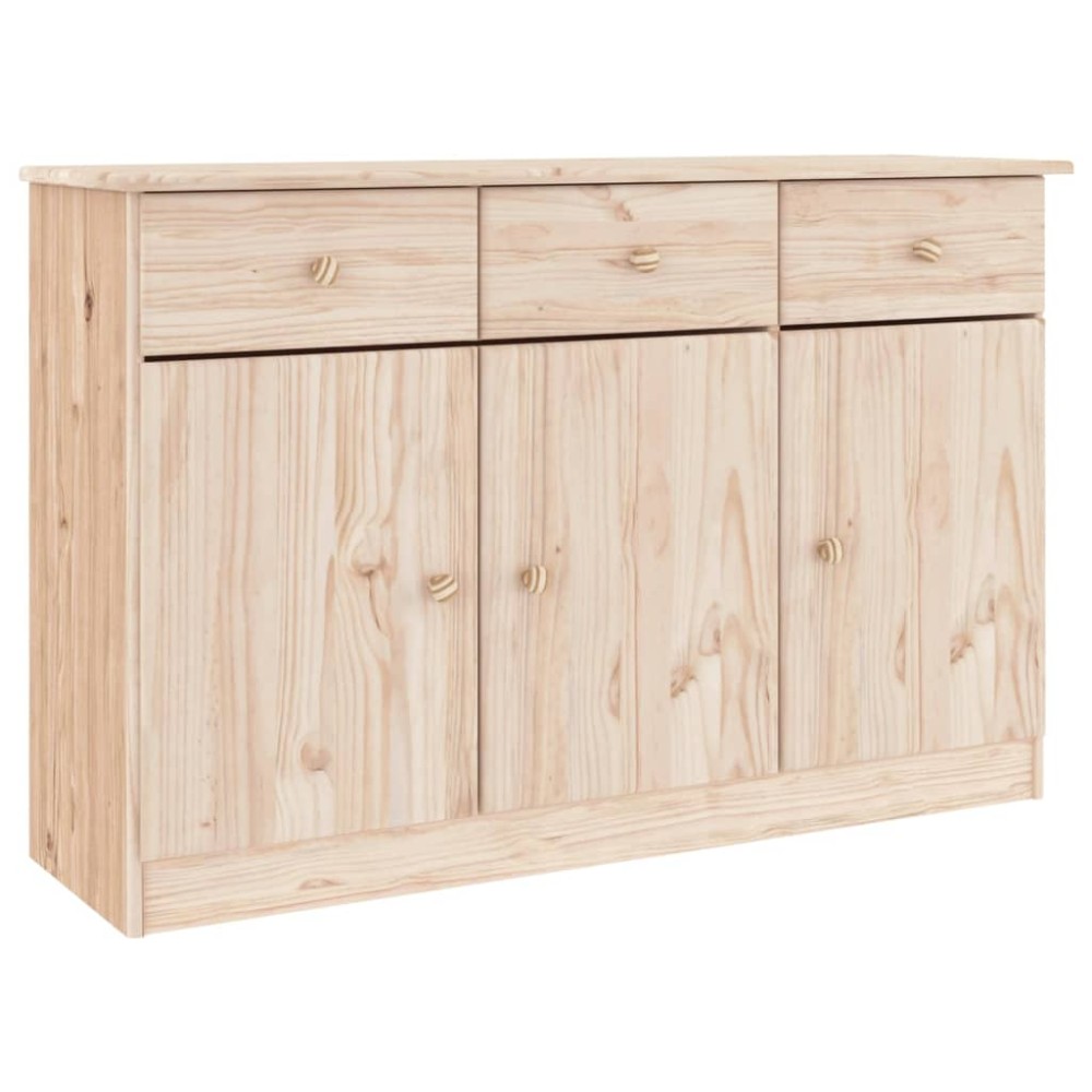 vidaXL Dulap ALTA, 112x35x73 cm, lemn masiv de pin