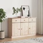 vidaXL Dulap ALTA, 112x35x73 cm, lemn masiv de pin vidaXL Dulap ALTA, 112x35x73 cm, lemn masiv de pin