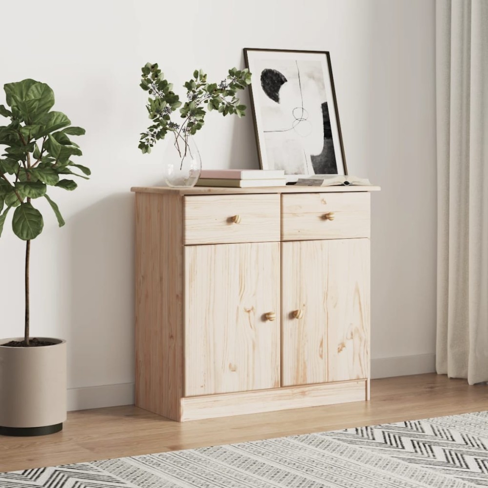 vidaXL Dulap ALTA, 77x35x73 cm, lemn masiv de pin