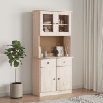 vidaXL Blat de comodă „ALTA” 77x30x92 cm, lemn masiv de pin vidaXL Blat de comodă „ALTA” 77x30x92 cm, lemn masiv de pin