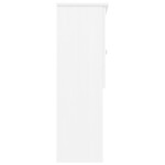 vidaXL Blat de comodă „ALTA”, alb, 77x30x92 cm, lemn masiv de pin vidaXL Blat de comodă „ALTA”, alb, 77x30x92 cm, lemn masiv de pin