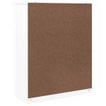 vidaXL Blat de comodă „ALTA”, alb, 77x30x92 cm, lemn masiv de pin vidaXL Blat de comodă „ALTA”, alb, 77x30x92 cm, lemn masiv de pin