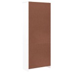 vidaXL Vitrină din sticlă „ALTA”, alb, 77x35x186,5 cm, lemn masiv pin vidaXL Vitrină din sticlă „ALTA”, alb, 77x35x186,5 cm, lemn masiv pin