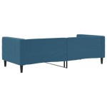 vidaXL Pat de zi, albastru, 90x200 cm, catifea vidaXL Pat de zi, albastru, 90x200 cm, catifea