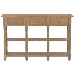 vidaXL Masă consolă, 110x30x76 cm, lemn compozit vidaXL Masă consolă, 110x30x76 cm, lemn compozit