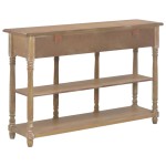 vidaXL Masă consolă, 110x30x76 cm, lemn compozit vidaXL Masă consolă, 110x30x76 cm, lemn compozit