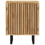 vidaXL Servantă cu 2 uși, 55x35x70 cm, lemn masiv de mango