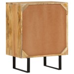 vidaXL Servantă cu 2 uși, 55x35x70 cm, lemn masiv de mango