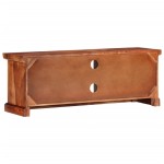 vidaXL Comodă TV cu uși, 112x30x40 cm, lemn masiv de acacia
