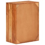 vidaXL Dulap, 55x33x75 cm, lemn masiv de acacia