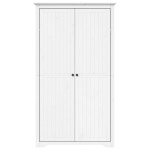 vidaXL Șifonier "BODO", alb, 99x53,5x173 cm, lemn masiv de pin vidaXL Șifonier "BODO", alb, 99x53,5x173 cm, lemn masiv de pin