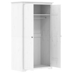 vidaXL Șifonier "BODO", alb, 99x53,5x173 cm, lemn masiv de pin vidaXL Șifonier "BODO", alb, 99x53,5x173 cm, lemn masiv de pin