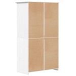 vidaXL Șifonier "BODO", alb, 99x53,5x173 cm, lemn masiv de pin vidaXL Șifonier "BODO", alb, 99x53,5x173 cm, lemn masiv de pin