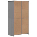 vidaXL Șifonier "BODO", gri, 99x53,5x173 cm, lemn masiv de pin vidaXL Șifonier "BODO", gri, 99x53,5x173 cm, lemn masiv de pin