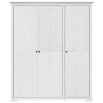 vidaXL Șifonier "BODO", alb, 146x53,5x173 cm, lemn masiv de pin vidaXL Șifonier "BODO", alb, 146x53,5x173 cm, lemn masiv de pin