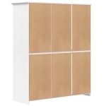 vidaXL Șifonier "BODO", alb, 146x53,5x173 cm, lemn masiv de pin vidaXL Șifonier "BODO", alb, 146x53,5x173 cm, lemn masiv de pin