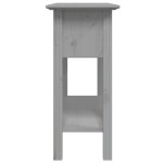 vidaXL Măsuță consolă "BODO", gri, 91x35x74 cm, lemn masiv de pin vidaXL Măsuță consolă "BODO", gri, 91x35x74 cm, lemn masiv de pin