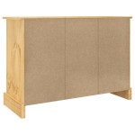 vidaXL Servantă Corona, maro, 112x44x78 cm, lemn masiv de pin mexican vidaXL Servantă Corona, maro, 112x44x78 cm, lemn masiv de pin mexican