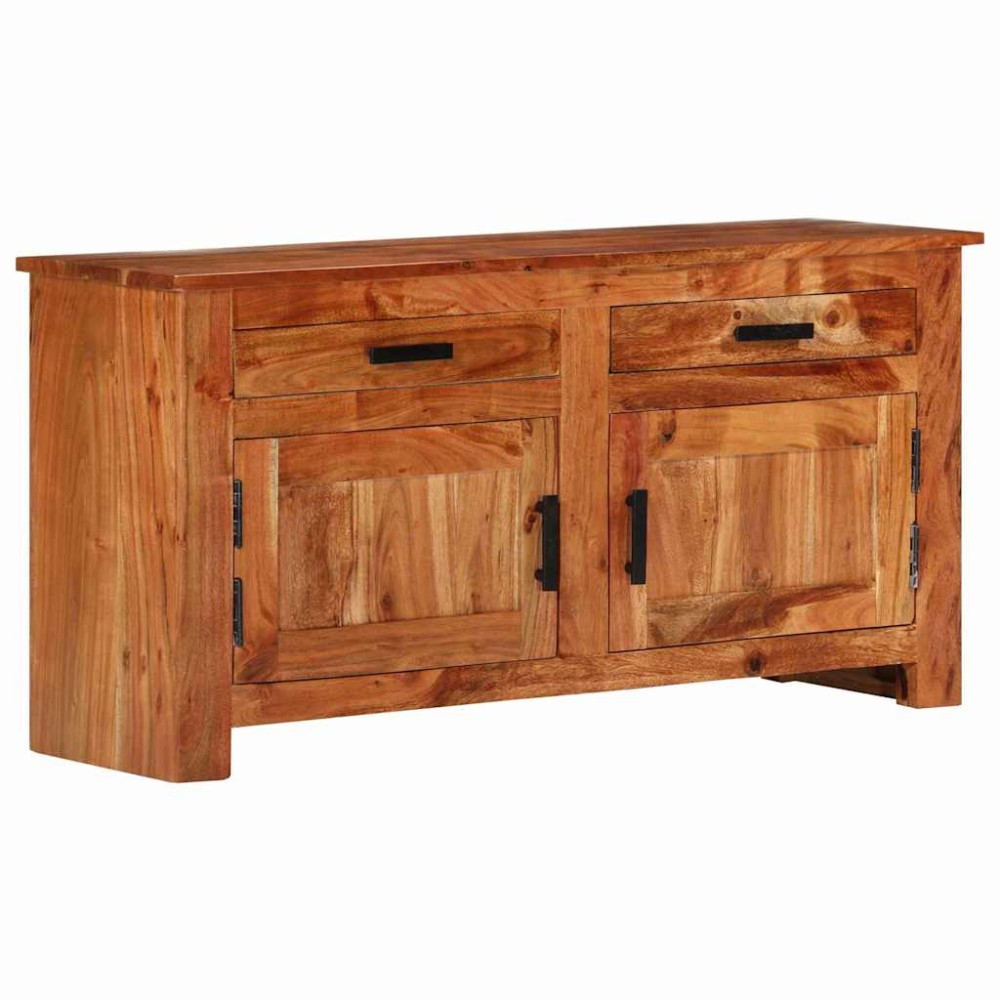 vidaXL Bufet Lemn Natural 100 x 30 x 50 cm Lemn masiv