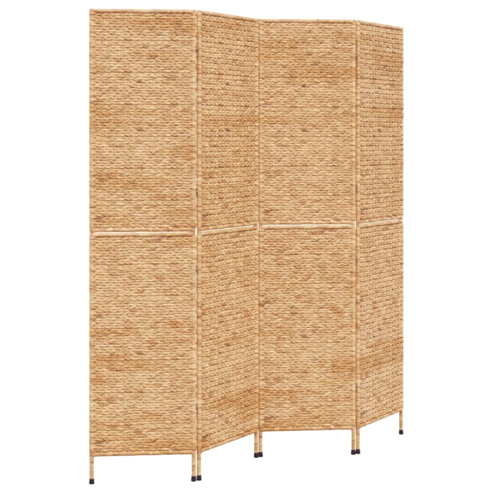 vidaXL Paravan de cameră cu 4 panouri, 163x180 cm, zambilă de apă