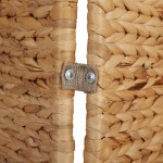 vidaXL Paravan de cameră cu 4 panouri, 163x180 cm, zambilă de apă vidaXL Paravan de cameră cu 4 panouri, 163x180 cm, zambilă de apă