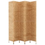 vidaXL Paravan de cameră cu 5 panouri, 205x180 cm, zambilă de apă vidaXL Paravan de cameră cu 5 panouri, 205x180 cm, zambilă de apă