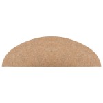 vidaXL Covorașe de scări autoadezive, 10 buc., bej, 56x17x3 cm