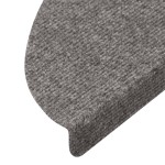 vidaXL Covorașe de scări autoadezive, 10 buc., gri, 56x17x3 cm vidaXL Covorașe de scări autoadezive, 10 buc., gri, 56x17x3 cm