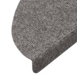 vidaXL Covorașe de scări autoadezive, 10 buc., gri, 65x22,5x3,5 cm vidaXL Covorașe de scări autoadezive, 10 buc., gri, 65x22,5x3,5 cm